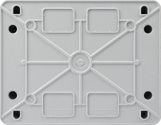 Бокс пластиковый ЭРА Comfort ЩРН-П-8 IP41 / Б0067224