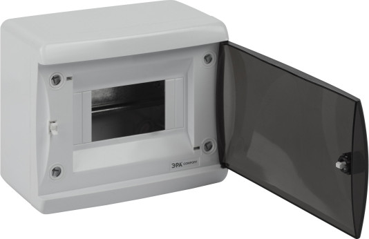 Бокс пластиковый ЭРА Comfort ЩРН-П-6 IP41 / Б0067468