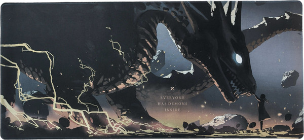 Коврик для мыши Lorex Cyber Big. Demons Inside / LXMSPCB-DI - фото