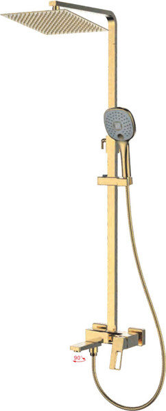 Душевая система со смесителем Ledeme L2492Y - фото