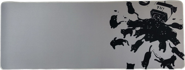 Коврик для мыши Lorex Cyber Medium. Naughty Cat / LXMSPCM-NC - фото