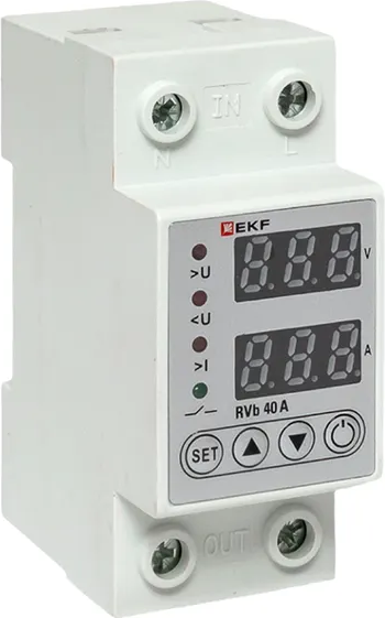 Реле напряжения EKF RVb 40A / rvb-m40a - фото