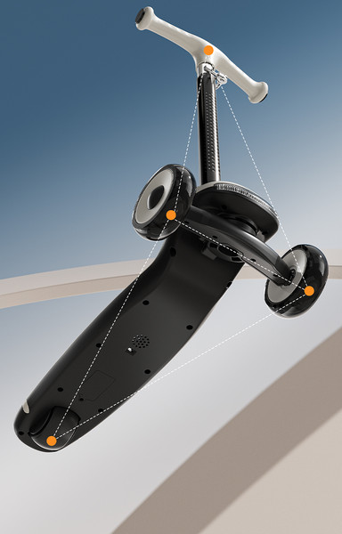 Самокат детский Ricos Firefly JK-168