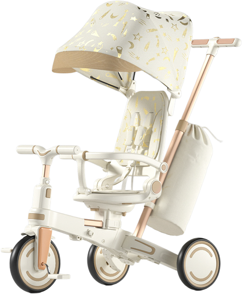 Трехколесный велосипед с ручкой Sundays Lux - фото