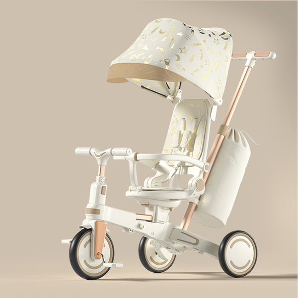 Трехколесный велосипед с ручкой Sundays Lux