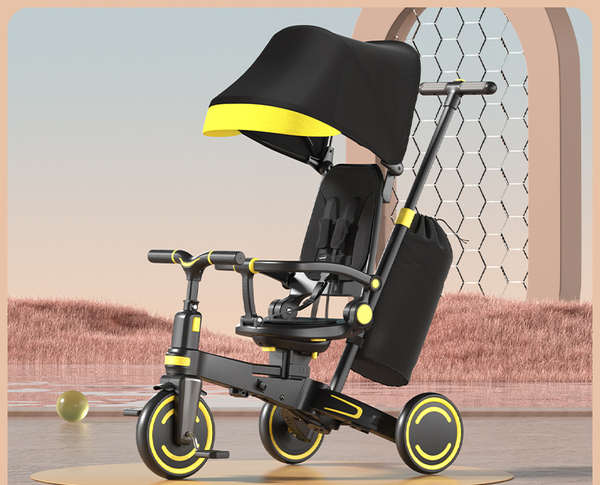 Трехколесный велосипед с ручкой Sundays Lux