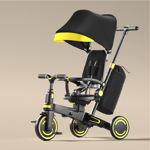 Трехколесный велосипед с ручкой Sundays Lux