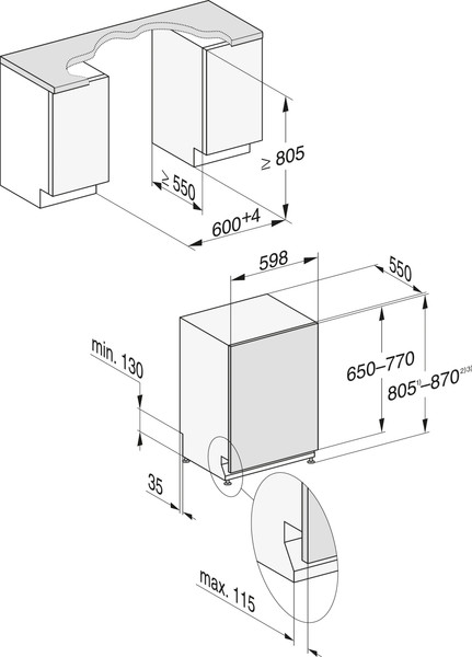 Посудомоечная машина Miele G 7980 SCVi AutoDos K2O A