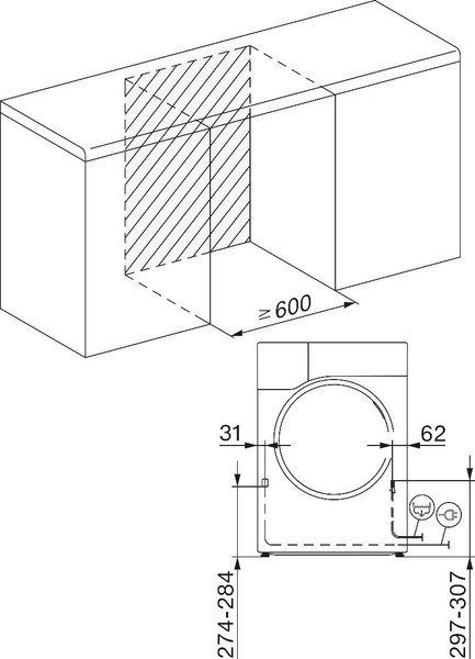 Сушильная машина Miele TWA 520 WP / 12-WA-5202-KZ