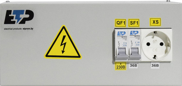 Ящик силовой ETP ЯТП 0.25кВА 230/36В IP31 / 800931