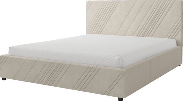 Полуторная кровать Bravo Мебель Нельсон 140х200 без ПМ стандарт 5 вариант - фото