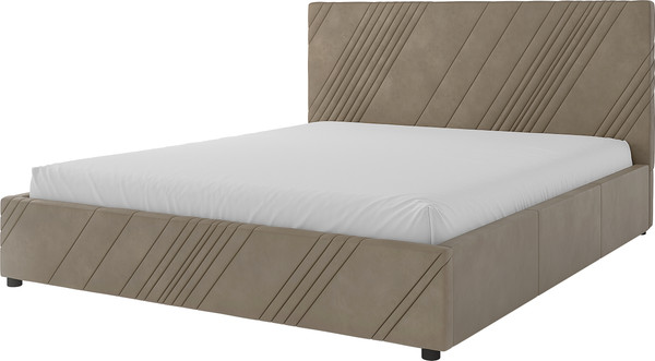 Полуторная кровать Bravo Мебель Нельсон 140х200 без ПМ стандарт 8 вариант  - фото