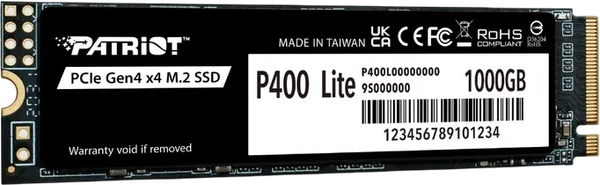 SSD диск Patriot P400 Lite 1TB (P400LP1KGM28H)