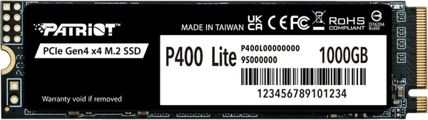 SSD диск Patriot P400 Lite 1TB (P400LP1KGM28H)