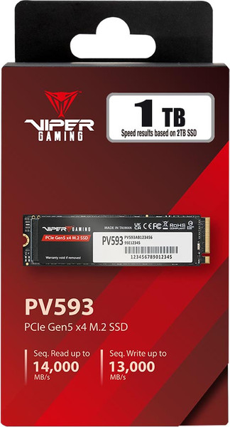 SSD диск Patriot Viper VP593 1TB (PV593P1TBM28H)