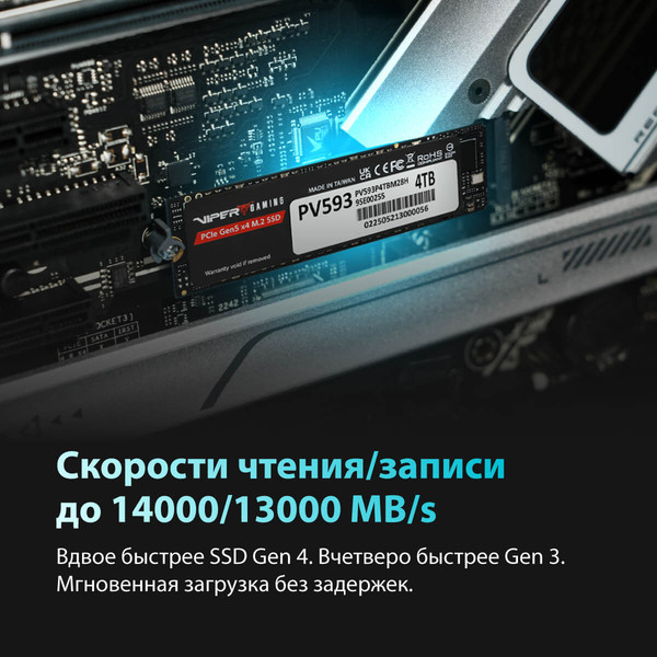 SSD диск Patriot Viper VP593 1TB (PV593P1TBM28H)