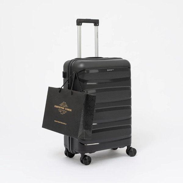 Чемодан на колесах Valigetti 344-8037/3-23BLK