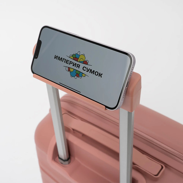 Чемодан на колесах Valigetti 344-8037/3-19PNK