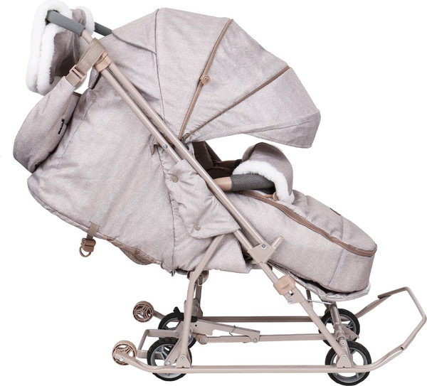 Санки-коляска Ника Наши Детки 6 / НДТ6/7