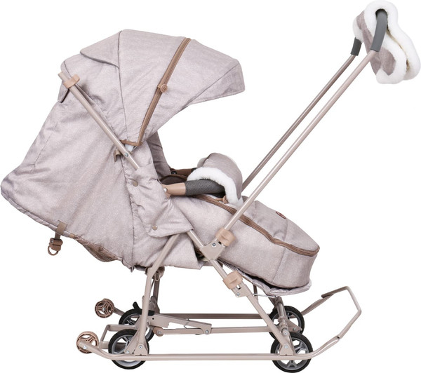 Санки-коляска Ника Наши Детки 6 / НДТ6/7