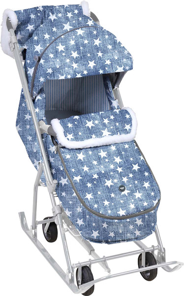 Санки-коляска Ника Наши Детки 6 / НДТ6/ДЗ - фото