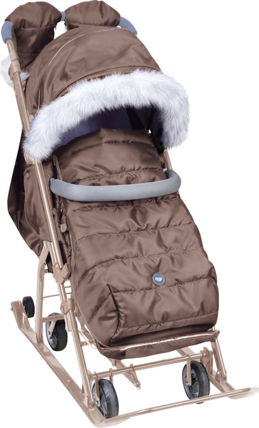 Санки-коляска Ника Ника Детям 7-5SК / НД7-5SК/БЖ - фото