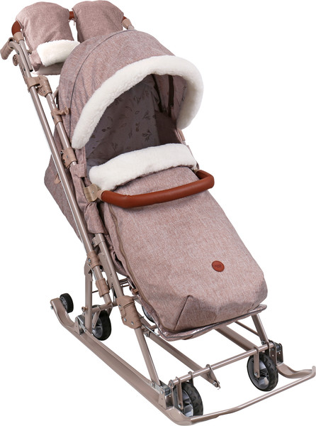 Санки-коляска Ника Детям 7-8К / НД7-8К/8 - фото