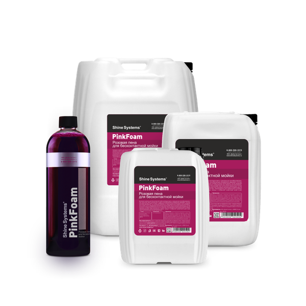 Автошампунь Shine Systems PinkFoam / SS785