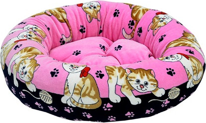 Лежанка для животных ZOONIK Кошки. С подушкой / 22305 - фото