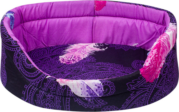 Лежанка для животных ZOONIK Перья / Э22238-5 - фото