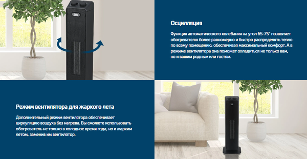 Тепловентилятор Beko RHP 6320 B