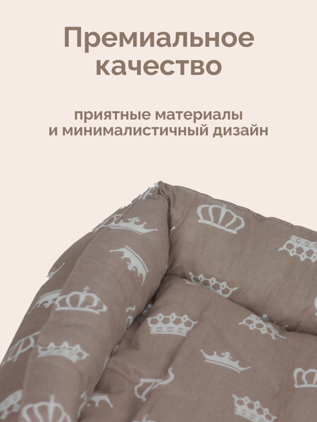 Лежанка для животных ZOONIK Короны / Э22242-7