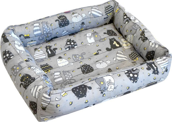 Лежанка для животных ZOONIK Коты / Э22242-8 - фото