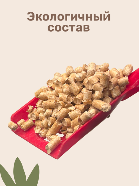 Наполнитель для туалета ZOONIK Древесный / 06238