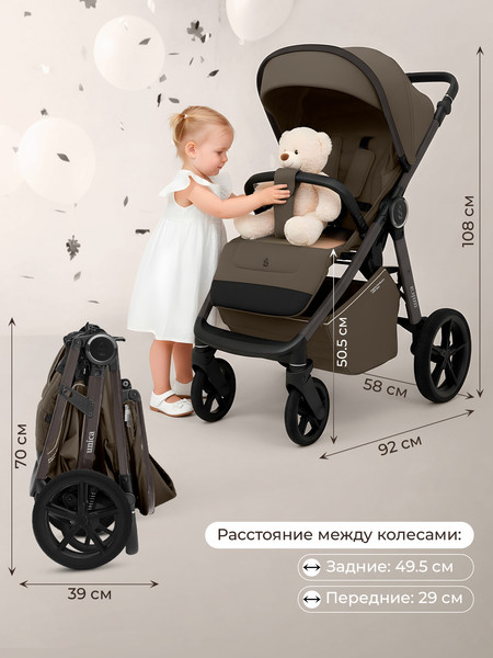 Детская прогулочная коляска Sweet Baby SBL Unica