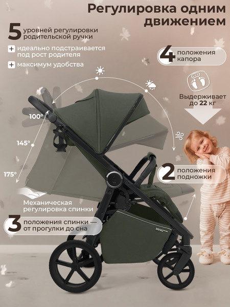 Детская прогулочная коляска Sweet Baby SBL Unica