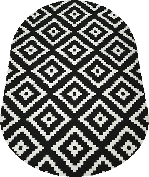 Коврик Белка Лайла де Люкс 15767 10755 Овал - фото