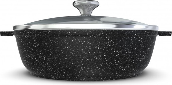 Жаровня Нева Металл Посуда Каменная Черный гранит 186525