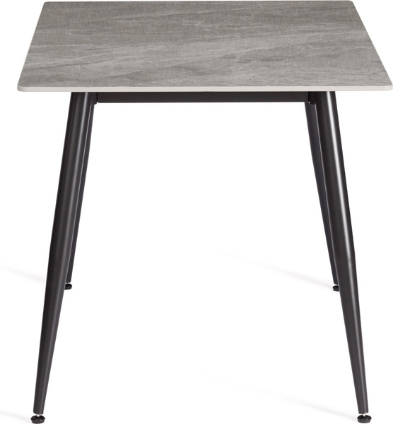 Обеденный стол Tetchair Остин 120x80x75 (серый/черный)