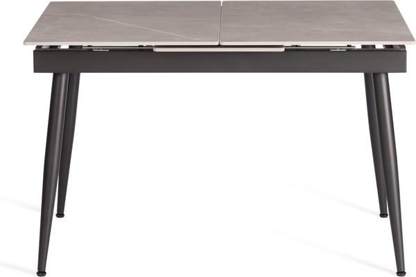 Обеденный стол Tetchair Балморал 120+40x80x75 (серый/черный)