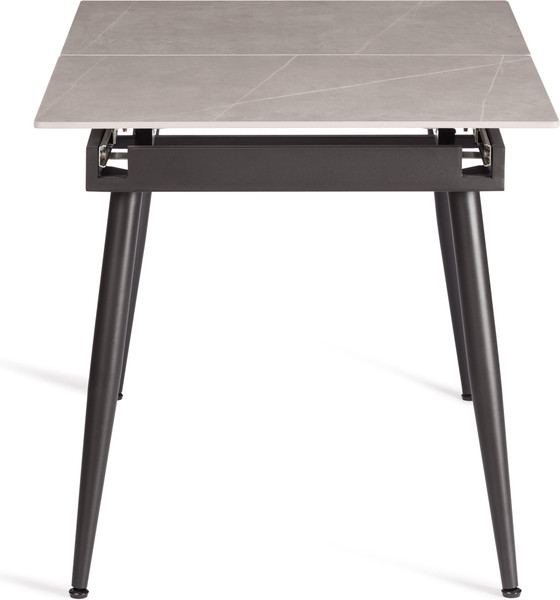 Обеденный стол Tetchair Балморал 120+40x80x75 (серый/черный)