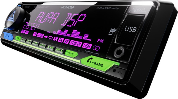 Бездисковая автомагнитола AURA Venom D862DSP