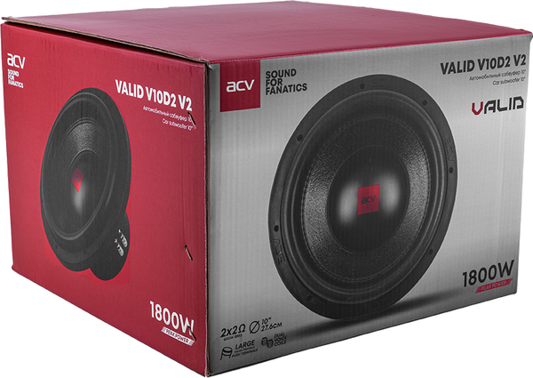 Головка сабвуфера ACV Valid V10D2 V2