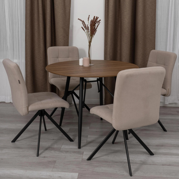 Стул Tetchair Medeo поворотный механизм велюр