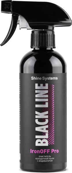 Очиститель дисков Shine Systems Black Line IronOFF Pro / SSBL991 - фото