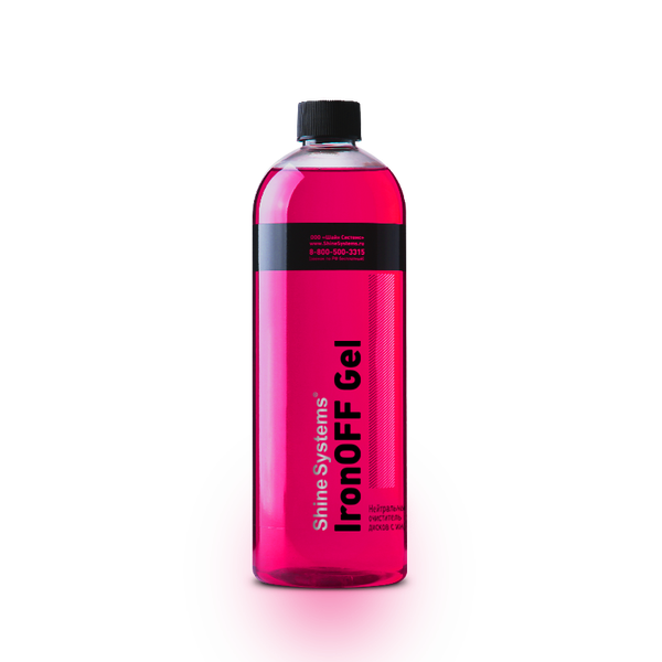 Очиститель дисков Shine Systems IronOFF Gel / SS753 - фото
