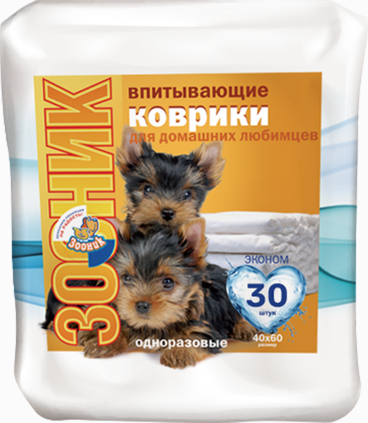 Одноразовая пеленка для животных ZOONIK 3006