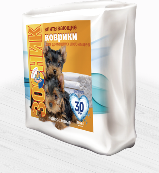 Одноразовая пеленка для животных ZOONIK 3006