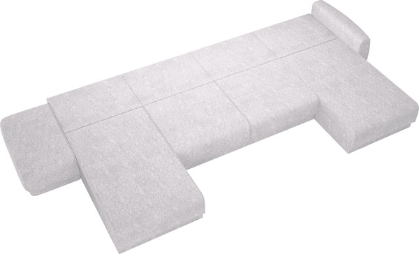 Диван П-образный Олмеко Женева 2S2OPF левый