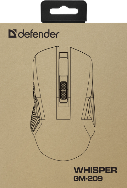 Мышь Defender Whisper GM-209 / 52208
